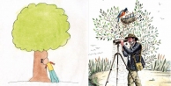 Karikatürler Kuş Cenneti için yarıştı