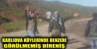 Karlıova Köylerinde Benzeri Görülmemiş Direniş
