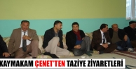 Kaymakam Çenet’ten Taziye Ziyaretleri