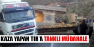 Kaza Yapan Tır’a Tanklı Müdahale