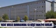 ‘KCK’ Dicle davasında 13 kişi tahliye edildi
