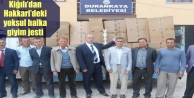 Kiğılı’dan Hakkari’deki yoksul halka giyim...