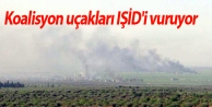Koalisyon uçakları IŞİD'i vuruyor
