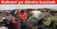 Kobani'ye dönüşler başladı