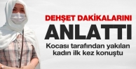 Kocası tarafında yakılan kadın dehşet anını...