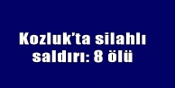 Kozluk'ta silahlı saldırı: 8 ölü