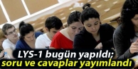 LYS-1 bugün yapıldı; soru ve cavaplar yayımlandı