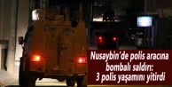 Mardin'de bombalı saldırı:3 polis yaşamını yitirdi