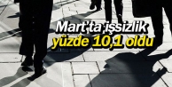 Mart’ta işsizlik yüzde 10,1 oldu