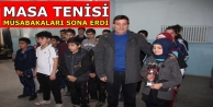 Masa Tenisi Müsabakaları sona erdi