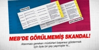 MEB'de tahrifat skandalı