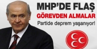 MHP'de FLAŞ görevden almalar...