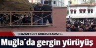 Muğla'daki Şerzan Kurt anmasında gerilim