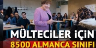 Mülteciler için 8 bin 500 Almanca sınıfı