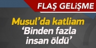 'Musul'da kimyasal facia! 1250 sivil öldü'