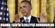 Obama: IŞİD’in ilerleyişi durduruldu