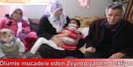 Ölümle mücadele eden Zeynep yardım bekliyor