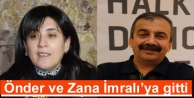 Önder ve Zana İmralı’ya gitti