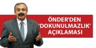 Önder'den 'dokunulmazlık' açıklaması