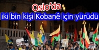 Oslo’da iki bin kişi Kobanê için yürüdü