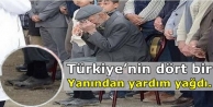 Recep amcaya yardım yağdı