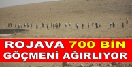 Rojava 700 bin göçmeni ağırlıyor