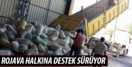 Rojava halkına destek sürüyor