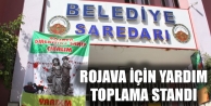 Rojava İçin Yardım Toplama Standı 
