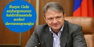 Rusya: Gıda ambargosunun kaldırılmasında aceleci...