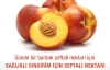 Sağlıklı sindirim için şeftali nektarı