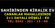 Sahibinden Kiralık 2+1 Daire..!
