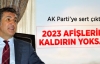 Sarıgül: Demokrasiye Saygınız Varsa O Afişleri...