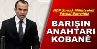 Sarıyıldız: Barışın anahtarı Kobanê