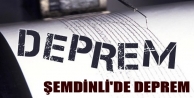 Şemdinli'de Deprem