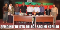 Şemdinli’de DTK delege seçimi yapıldı