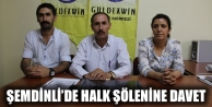 Şemdinli’de Halk şölenine davet