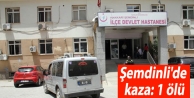 Şemdinli'de kaza: 1 ölü, 2 yaralı