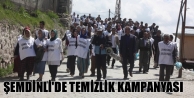 Şemdinli'de Temizlik Kampanyası 
