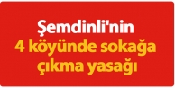 Şemdinli'nin 4 köyünde sokağa çıkma yasağı