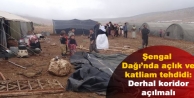 Şengal Dağı’nda açlık ve katliam tehdidi