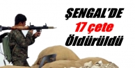 Şengal’de 17 çete öldürüldü
