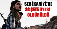 Serêkaniyê ve Cezaa’da 32 çete öldürüldü