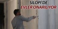 Silopililer evlerinin onarımı için halk elbirliği...