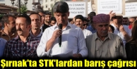 Şırnak'ta STK'lardan barış çağrısı