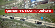 Şırnak’ta Tank Sevkiyatı 