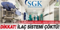 Sistem çöktü acil hastalar bile ilaç alamıyor...