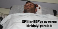 SP’liler BDP’ye oy veren bir kişiyi yaraladı