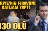 Suriye'de katliam: 430 ölü