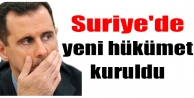 Suriye'de yeni hükümet kuruldu