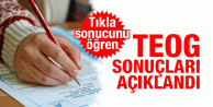 TEOG sınav sonuçları açıklandı